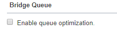 Enable Queue Optimization Bridge Web
