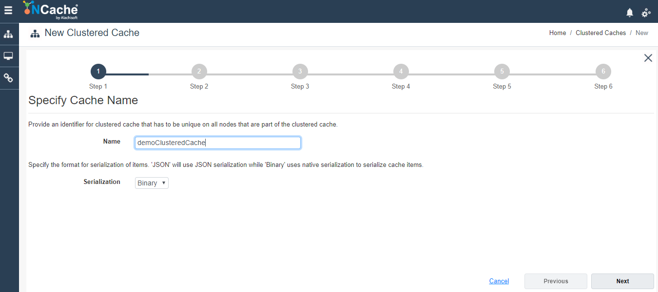 Select serialization format web