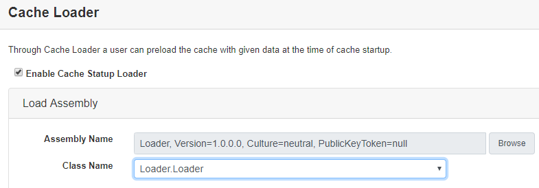 Browse Loader Assemblies