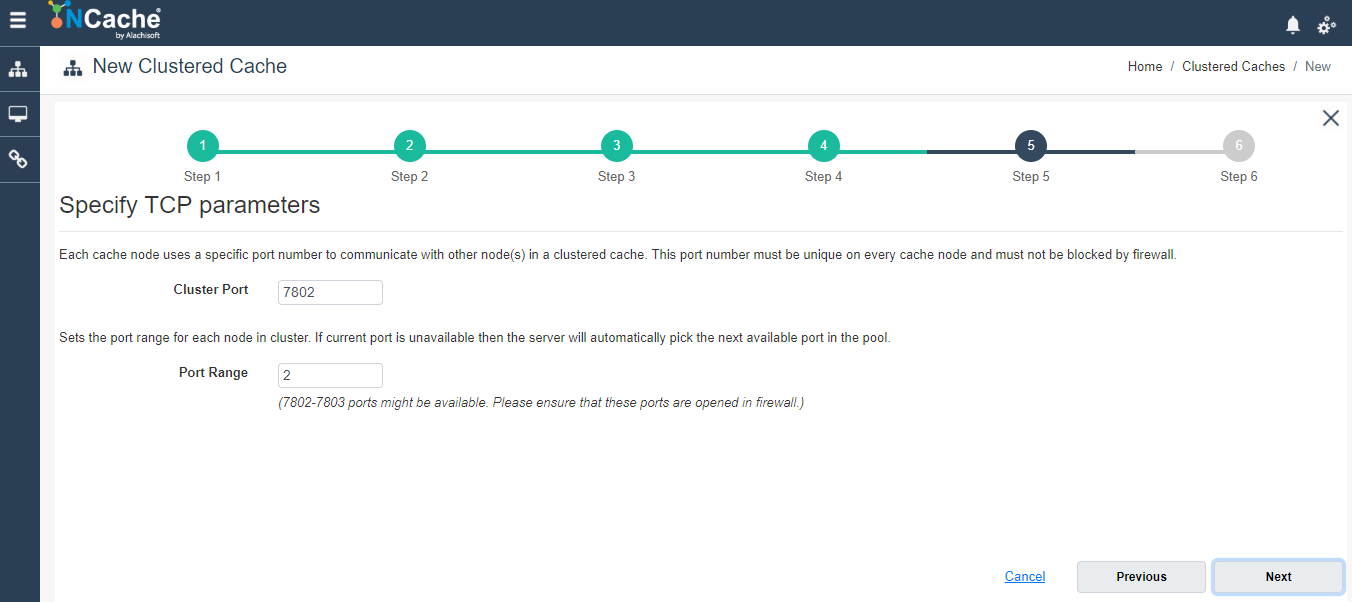 Select Port Range Web