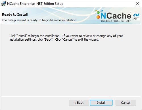 NCache Windows Installation Final