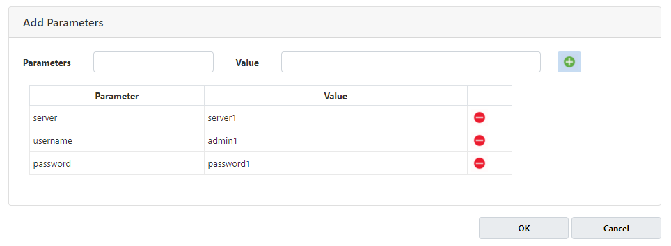 NCache Web Manager Custom Dependency Add Parameters