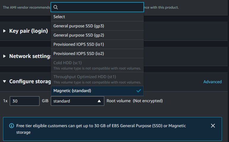 Configure Storage